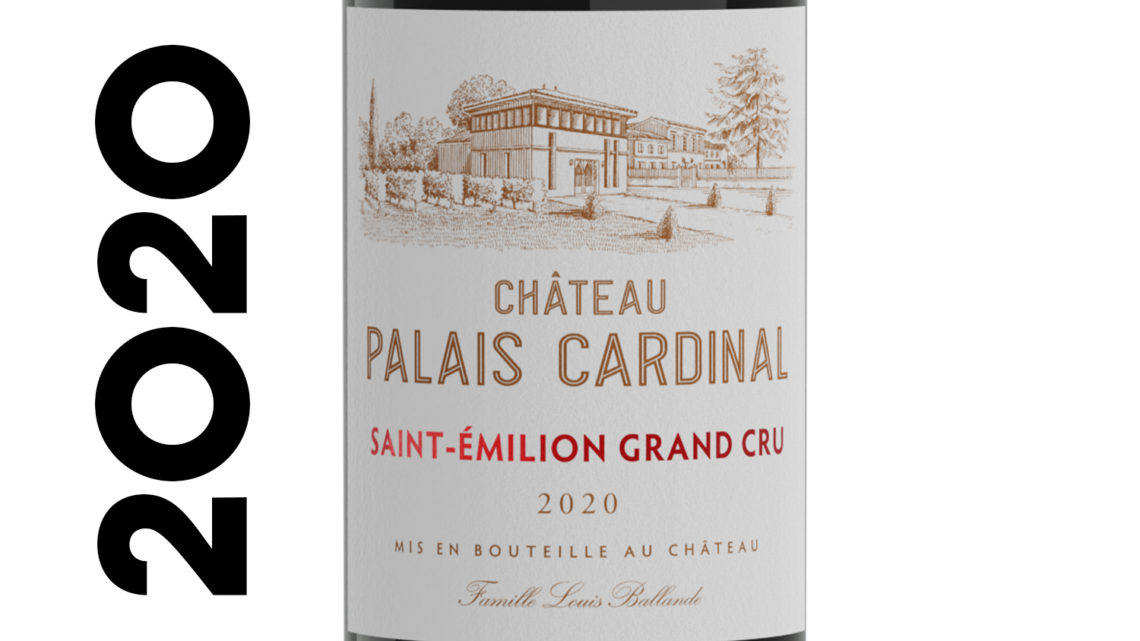 Château Palais Cardinal 2020 – bouteille de vin rouge Saint-Émilion Grand Cru