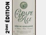 Grape Ale 2ème édition – Bière de vendanges – 75cl