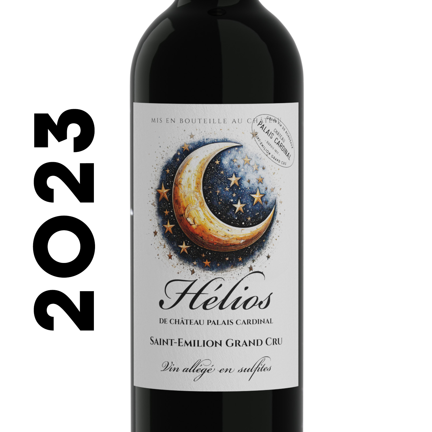 Hélios Saint-Émilion Grand Cru – bouteille de vin rouge