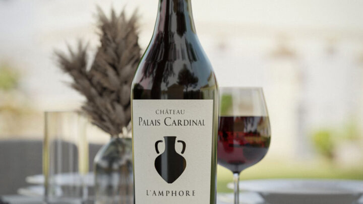 Notre vin élevé en amphore au Château Palais Cardinal