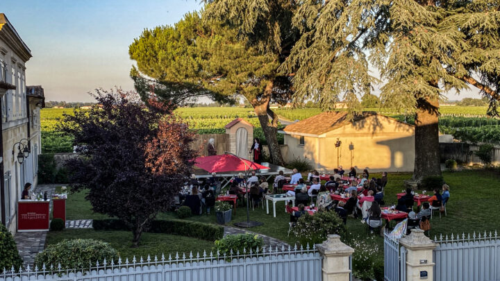 Guinguette Château Palais Cardinal : soirée festive à Saint-Émilion