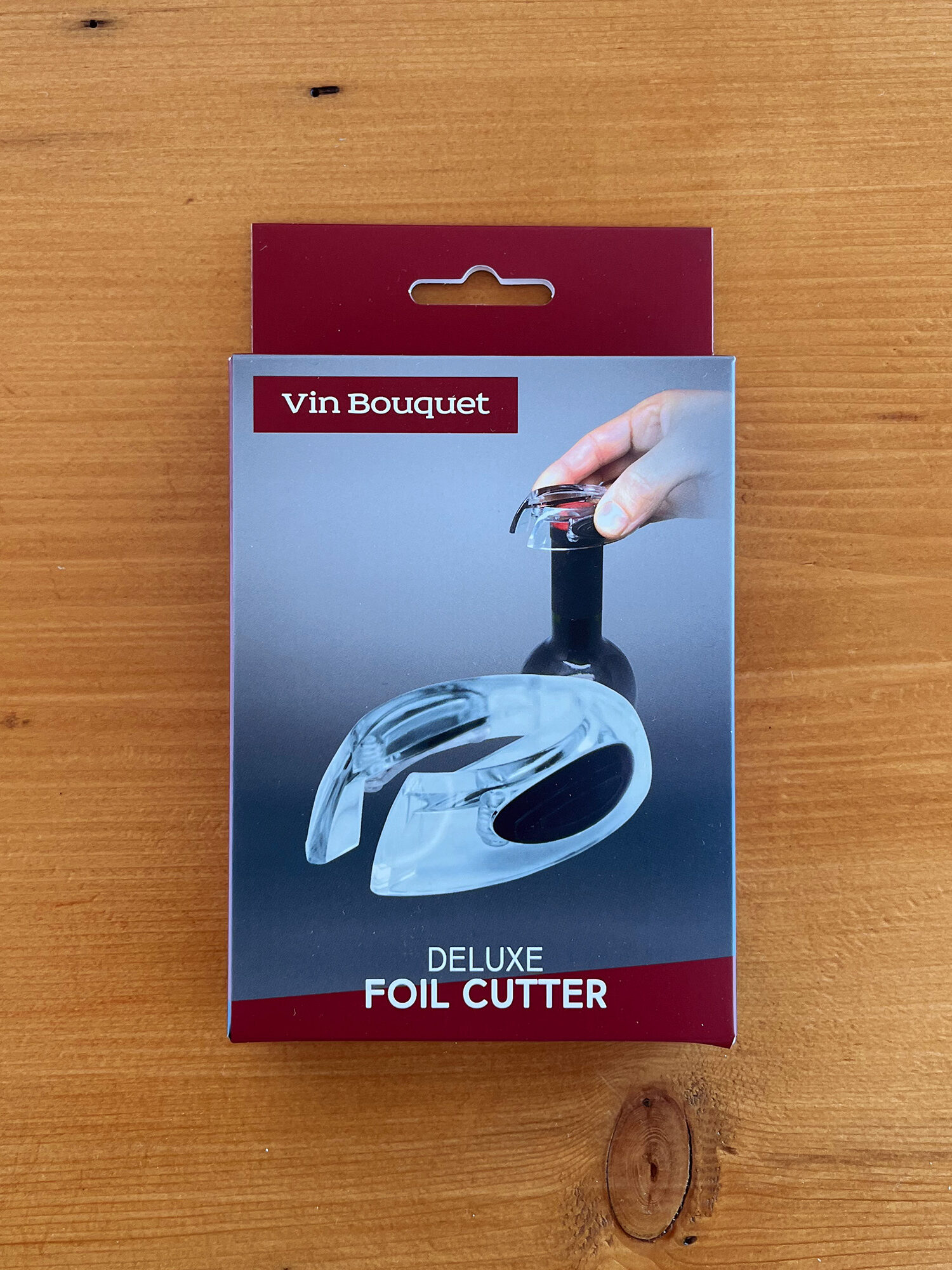 Coupe capsule vin Vin Bouquet noir compact utilisé pour retirer la capsule d’une bouteille de vin